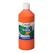 Creall Transparent Paint Orange, 500ml