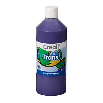 Creall Transparent Paint Purple, 500ml