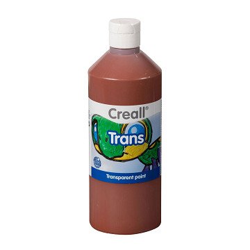 Creall Transparante Verf Bruin, 500ml