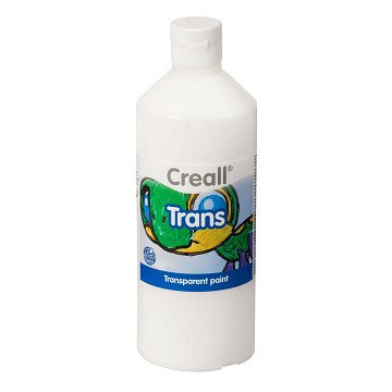 Creall Transparent Paint White, 500ml