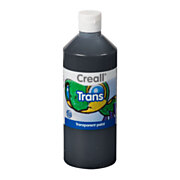 Creall Transparentfarbe Schwarz, 500 ml