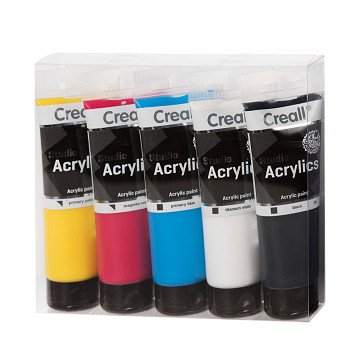 Creall Studio Acrylfarbe, 5x120ml