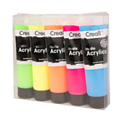 Creall Studio Acrylic Paint Fluor, 5x120ml