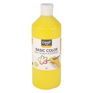 Creall School Paint Primary Yellow - 500ml