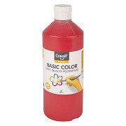Creall Schulfarbe Hellrot - 500 ml