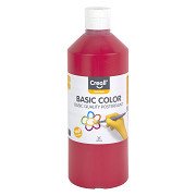 Creall Schulfarbe Dunkelrot - 500 ml