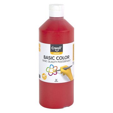 Creall School Paint Primary Red - 500ml