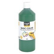 Creall Schulfarbe Dunkelgrün - 500 ml