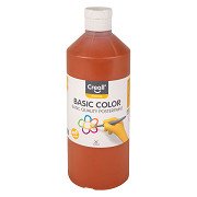 Creall Schulfarbe Hellbraun - 500 ml