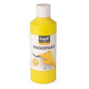 Creall Fingerfarbe, konservierungsmittelfrei, Gelb – 250 ml