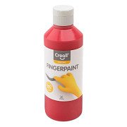 Creall Fingerfarbe, konservierungsmittelfrei, Rot – 250 ml