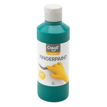 Creall Fingerfarbe ohne Konservierungsstoffe, Grün – 250 ml