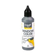Creall Fensterfarbe Kontur Silber - 80 ml