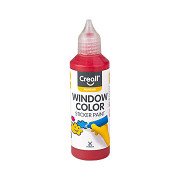 Creall Window Paint Red - 80ml
