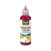 Creall Fensterfarbe Dunkelrot - 80 ml