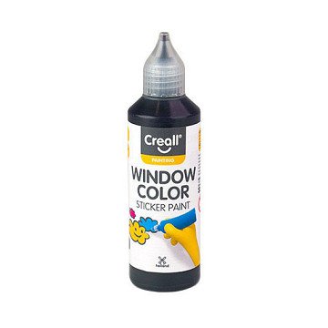 Creall Raamverf Zwart - 80ml