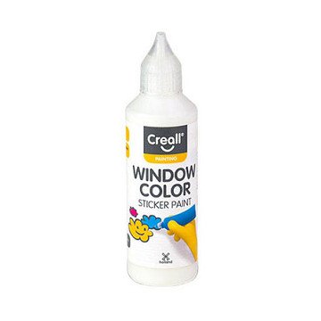 Creall Fensterfarbe Weiß - 80 ml