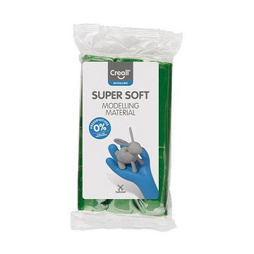 Creall Supersoft Clay Preservative-Free Green - 500g.