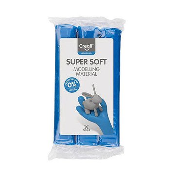Creall Supersoft Clay Preservative-Free Blue - 500g.