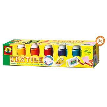 SES Textile Paint Trendy, 6 Colors