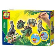 SES plaster casting-Dinos