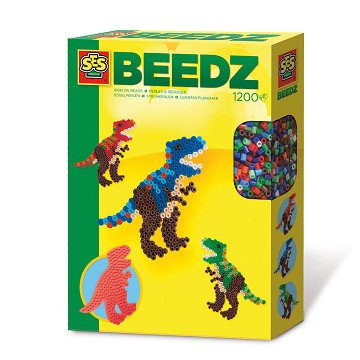 SES Iron-on bead set Dinos