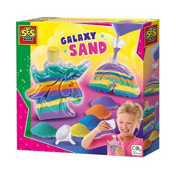SES Galaxy Sand Art – Einhorn und Regenbogen