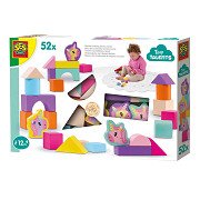 SES Holzbausteine ​​Einhorn, 52-tlg.