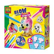 SES Blow Airbrush Pens - Puppies Surprise, 3 pcs.