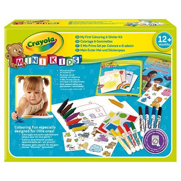 Crayola Mini Kids - Coloring and Sticker Set