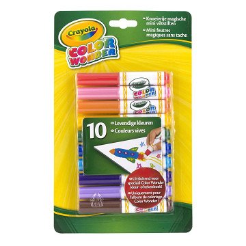 Crayola Color Wonder - Filzstifte, 10 Stück.