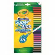 Crayola Felt-tip Pens with Super Tip, 24 pcs.