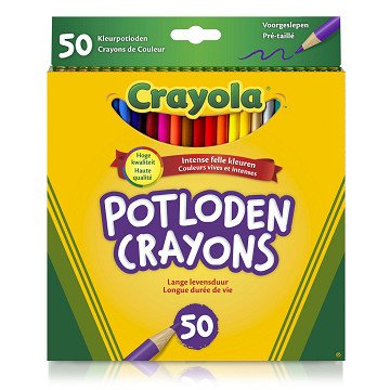 Crayola Colored Pencils, 50 pcs.