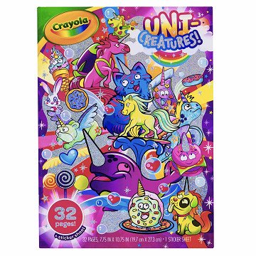Crayola Uni-Creatures Coloring Book