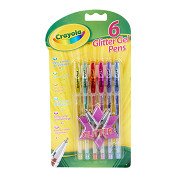 Crayola Glitter Gel Pens, 6 pcs.