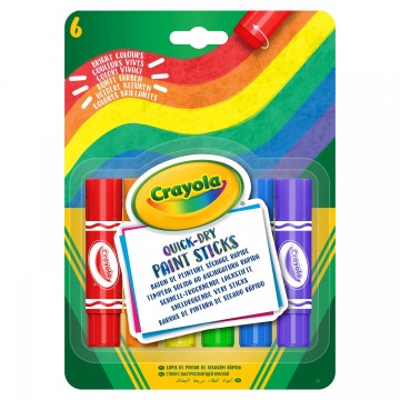 Crayola Verfsticks, 6st.