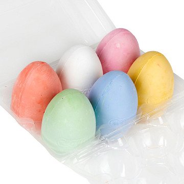 Crayola Sidewalk Chalk Eggs, 6 pcs.
