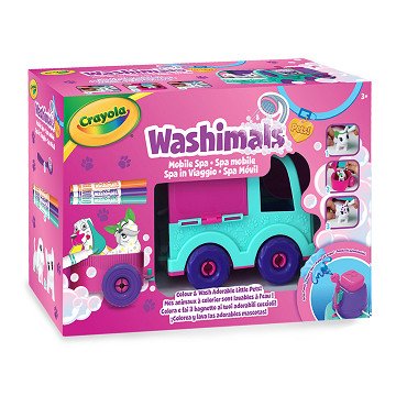 Crayola Washimals - Spa Toy Car Set