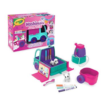 Crayola Washimals - Spa Speelgoedauto Set