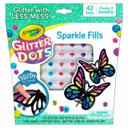 Crayola Glitter Dots - 3D Mozaïken Vlinders
