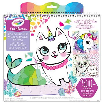 Crayola Creations Sticker by Number Set