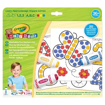 Crayola Mini Kids Washable Afwasbare Stempel Viltstiften