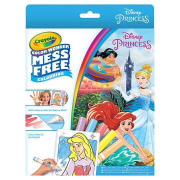 Crayola Color Wonder Disney Princess Magic Coloring