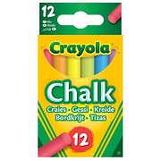 Crayola Blackboard Chalk Color, 12pcs.