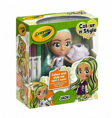 Crayola Colour n Style Friends Coloring - Jade