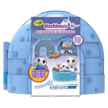 Crayola Washimals Dieren - Arctic Iglo Draagkoffer