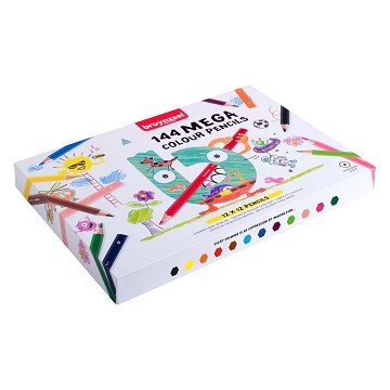 Bruynzeel Mega Buntstiftset, 12x12 Farben