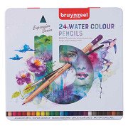 Bruynzeel Expression Aquarellstifte Dose 24