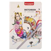 Bruynzeel Creatives Skizzen-/Notizbuch A5 140 g/m² 80 Blatt