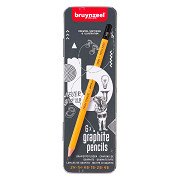 Bruynzeel Teens Burotek Dose mit 6 Graphitstiften